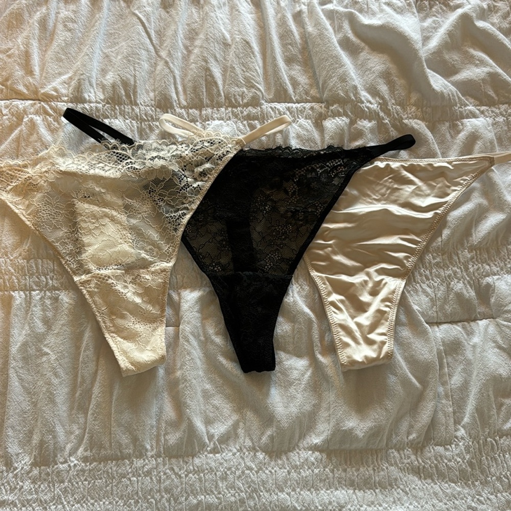 H&M 3-pack Thong Panties